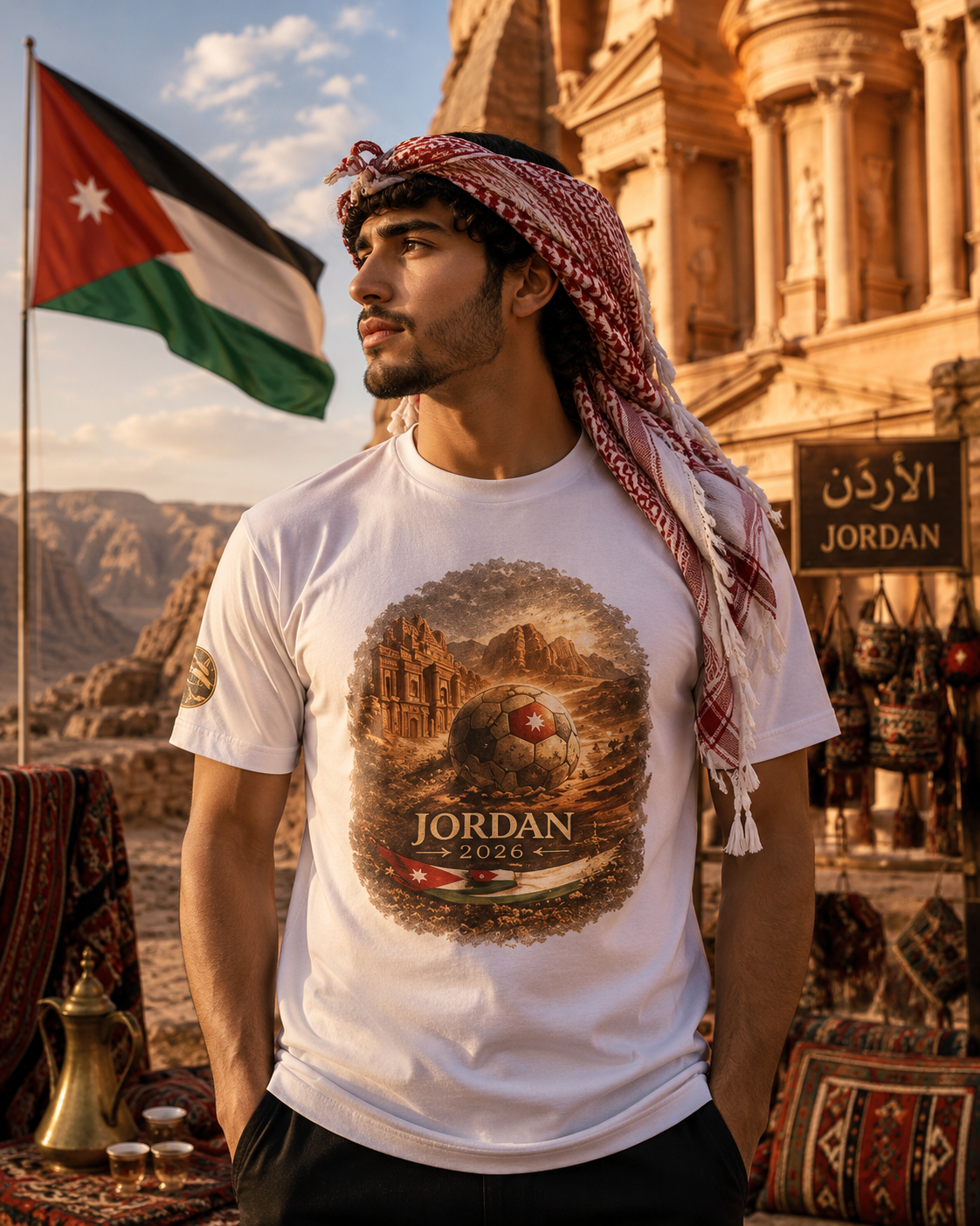 Jordan 2026 World Cup Heritage Tee | Premium Football Fan Shirt