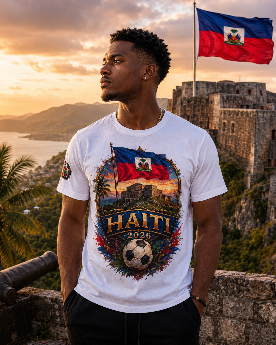 Haiti 2026 World Cup Heritage Tee | Premium Football Fan Shirt