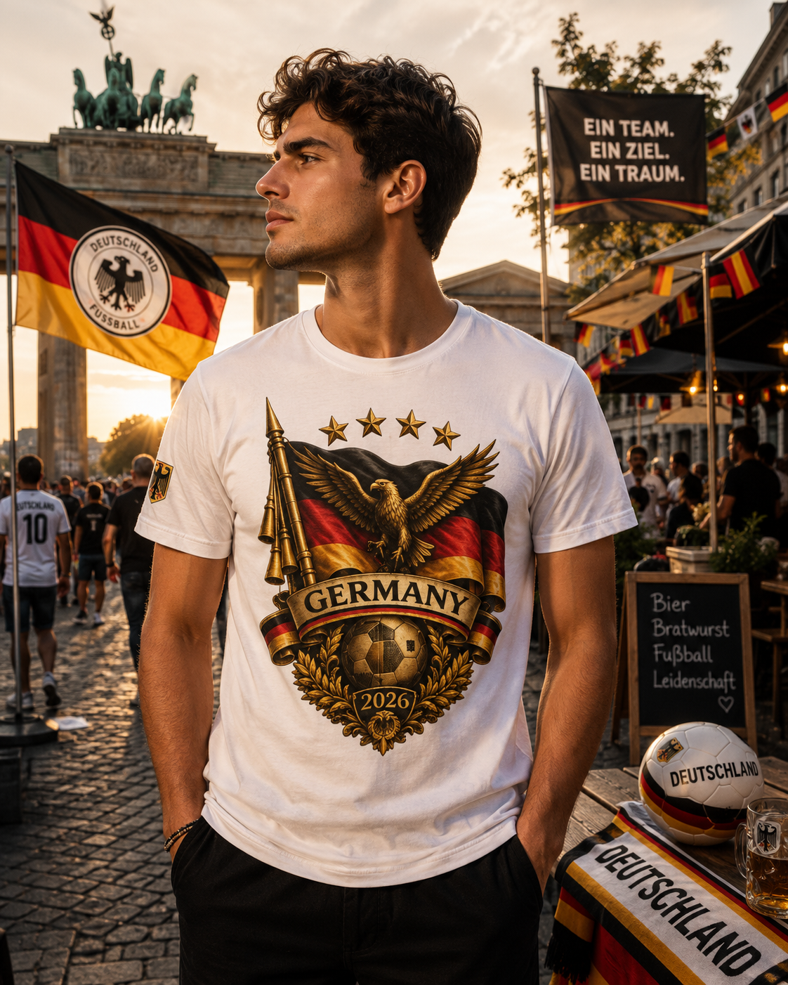 Germany 2026 World Cup Heritage Tee | Premium Football Fan Shirt