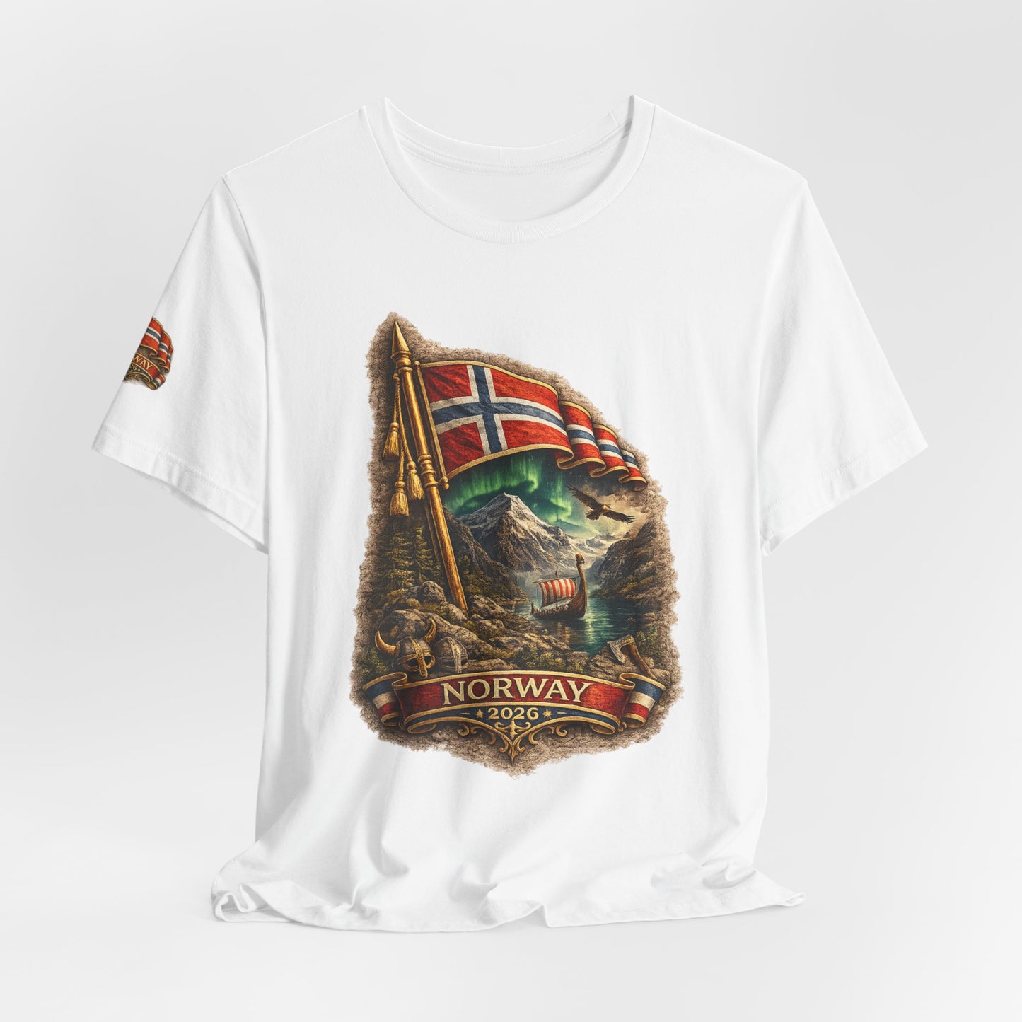 Norway 2026 World Cup Heritage Tee | Premium Football Fan Shirt