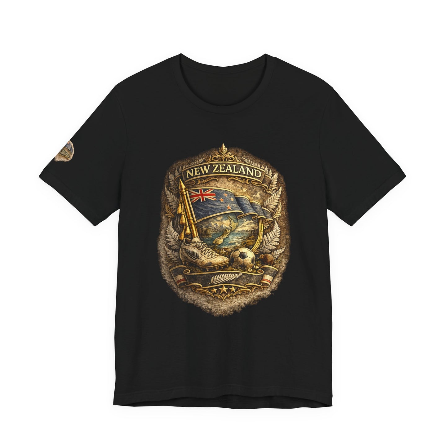 New Zealand 2026 World Cup Heritage Tee | Premium Football Fan Shirt