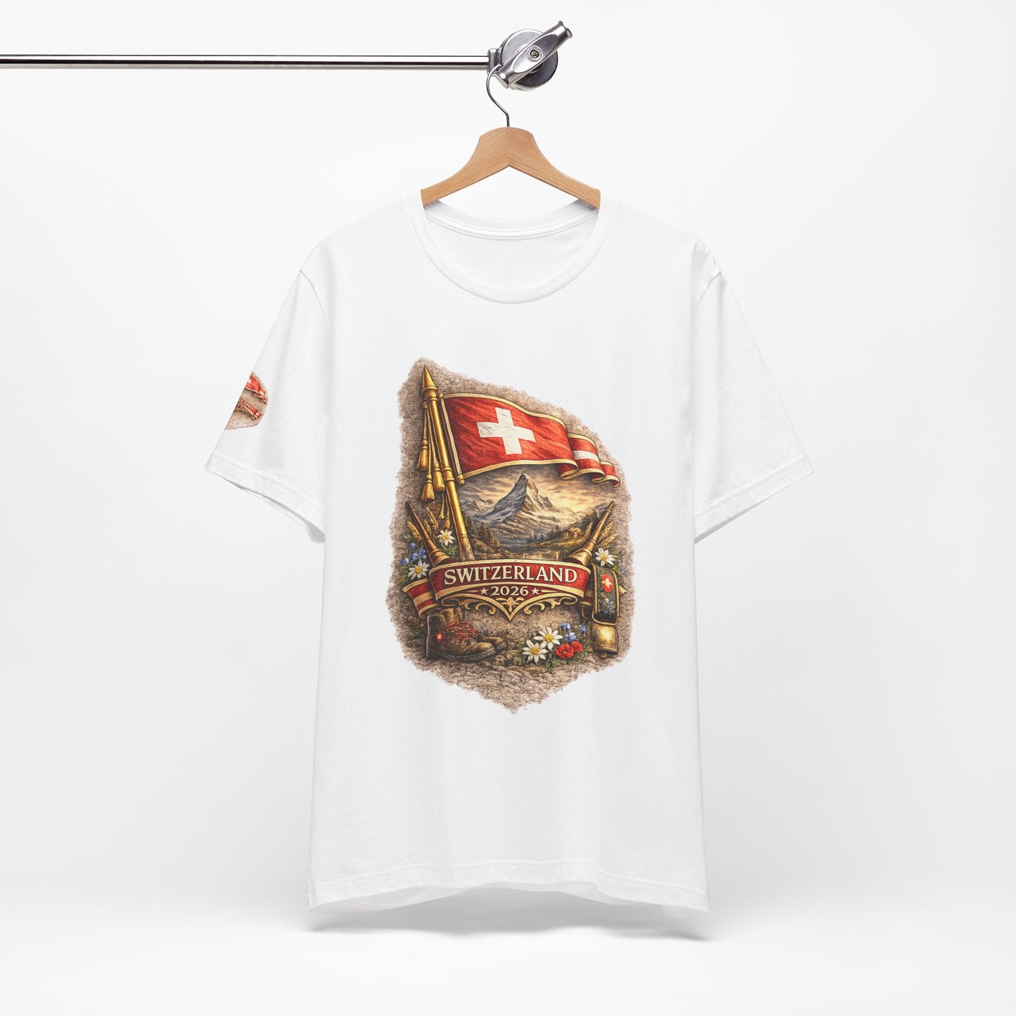 Switzerland 2026 World Cup Heritage Tee | Premium Football Fan Shirt