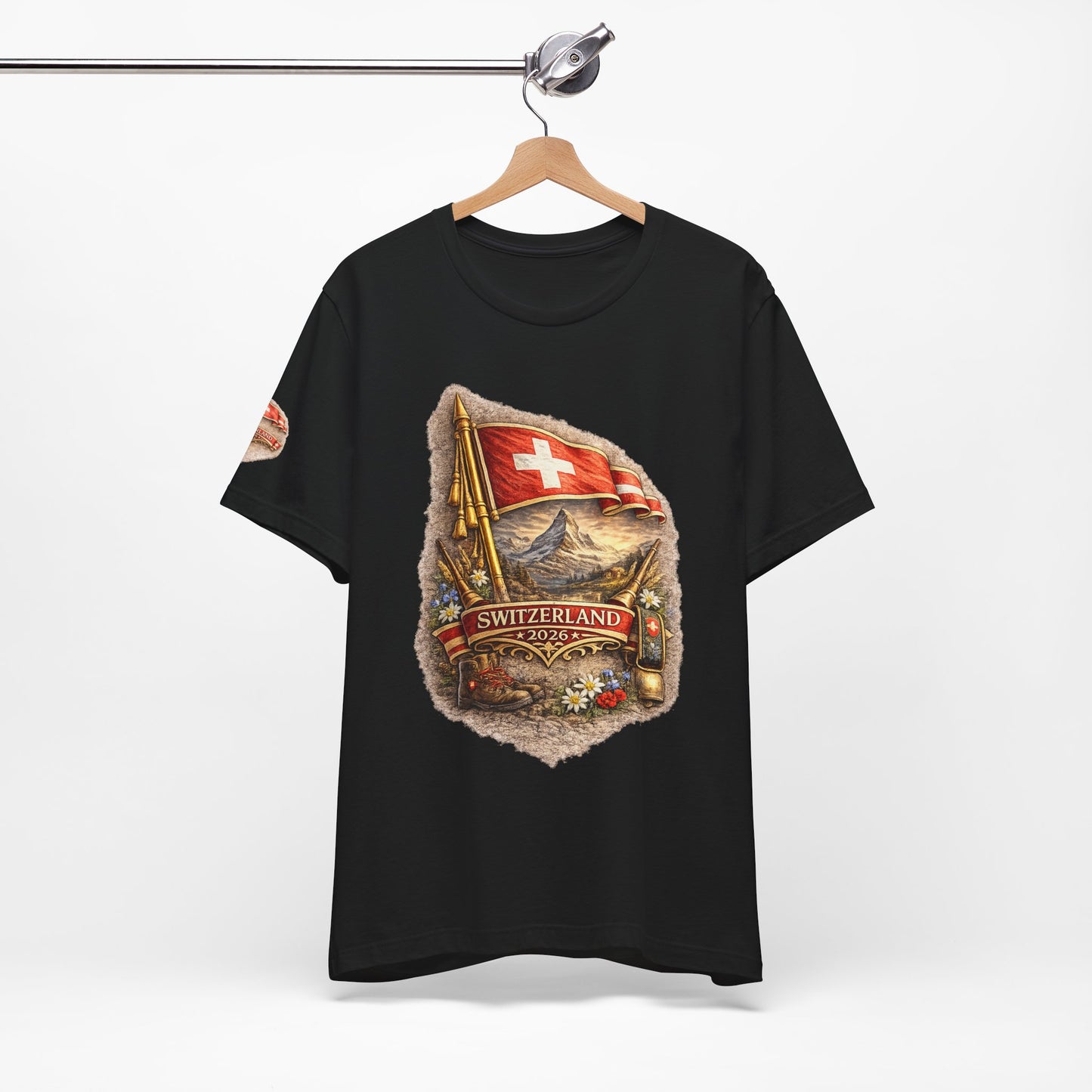 Switzerland 2026 World Cup Heritage Tee | Premium Football Fan Shirt