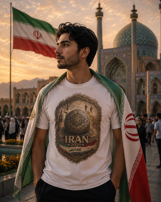 Iran 2026 World Cup Heritage Tee | Premium Football Fan Shirt