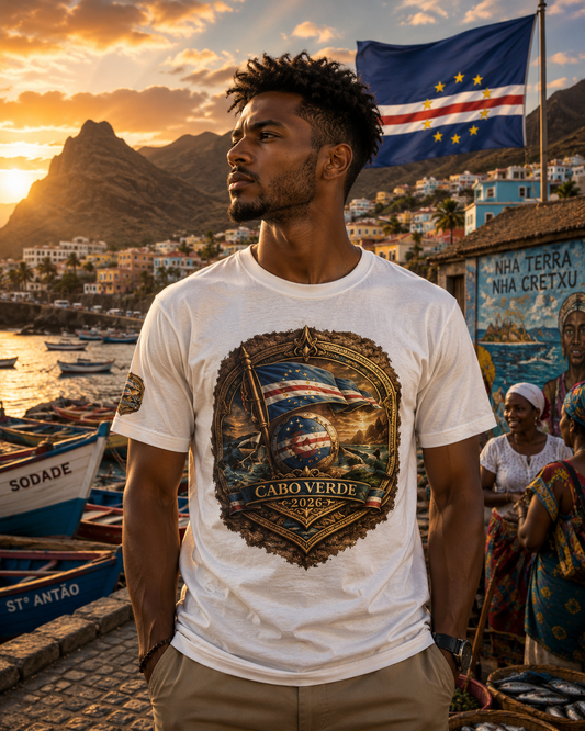 Cabo Verde 2026 World Cup Heritage Tee | Premium Football Fan Shirt