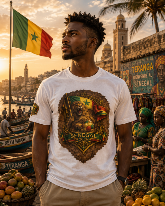 Senegal 2026 World Cup Heritage Tee | Premium Football Fan Shirt