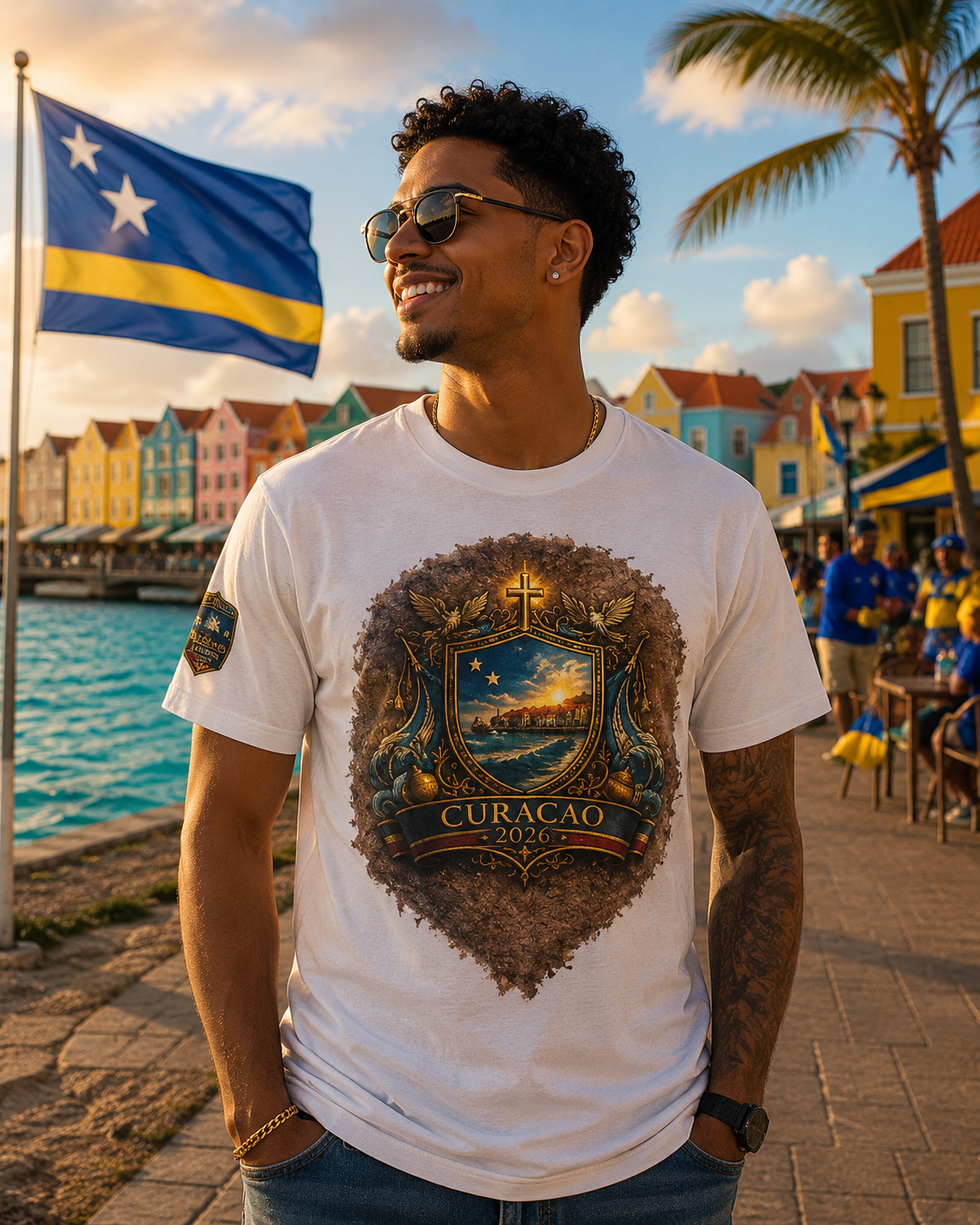Curaçao 2026 World Cup Heritage Tee | Premium Football Fan Shirt