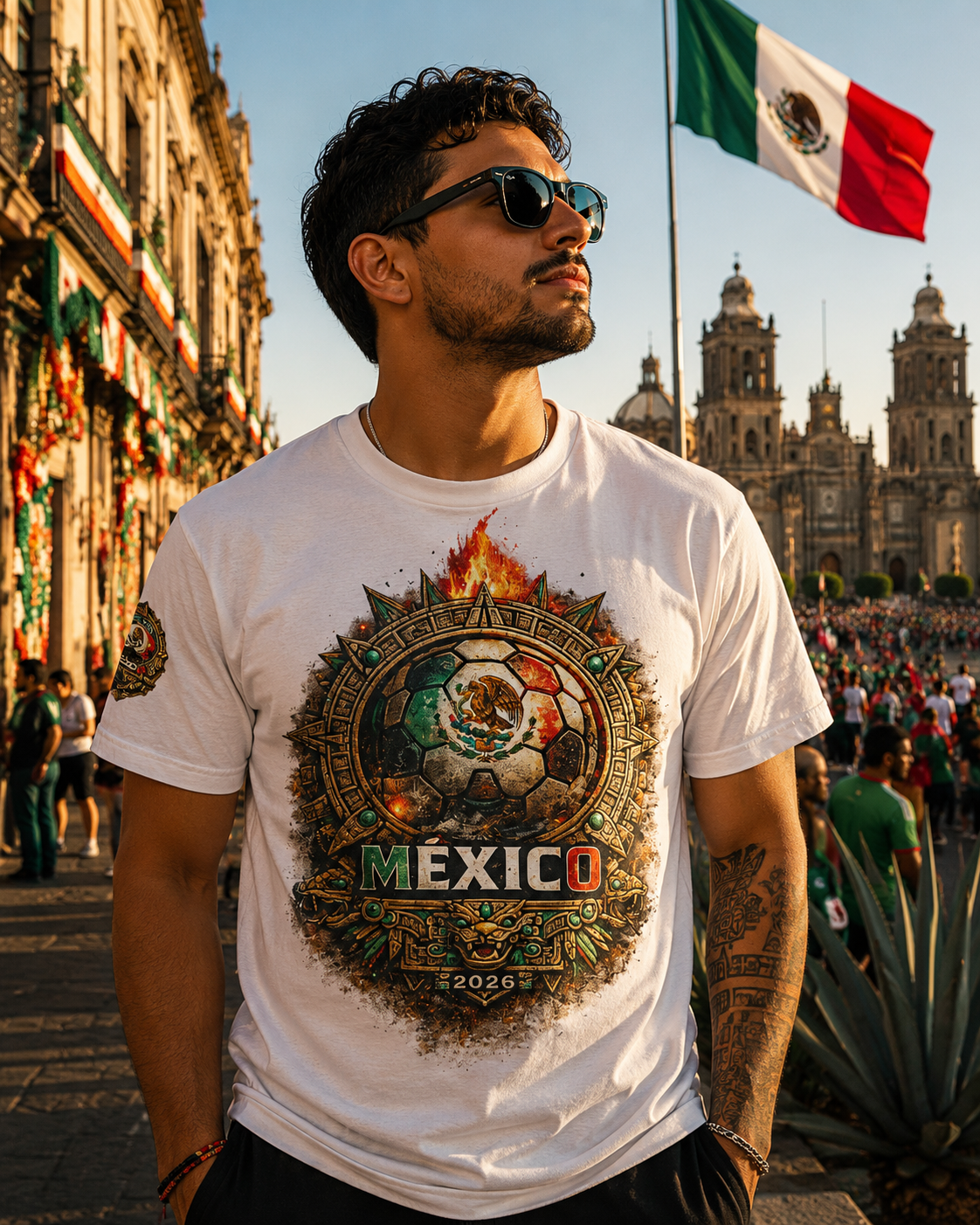 Mexico 2026 World Cup Heritage Tee | Premium Football Fan Shirt