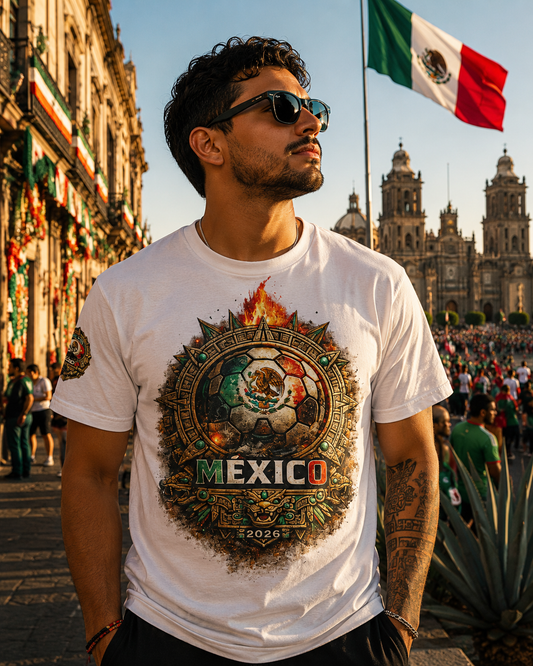 Mexico 2026 World Cup Heritage Tee | Premium Football Fan Shirt