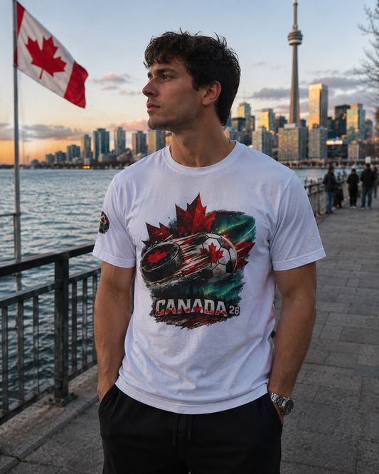 Canada 2026 World Cup Heritage Tee | Premium Football Fan Shirt