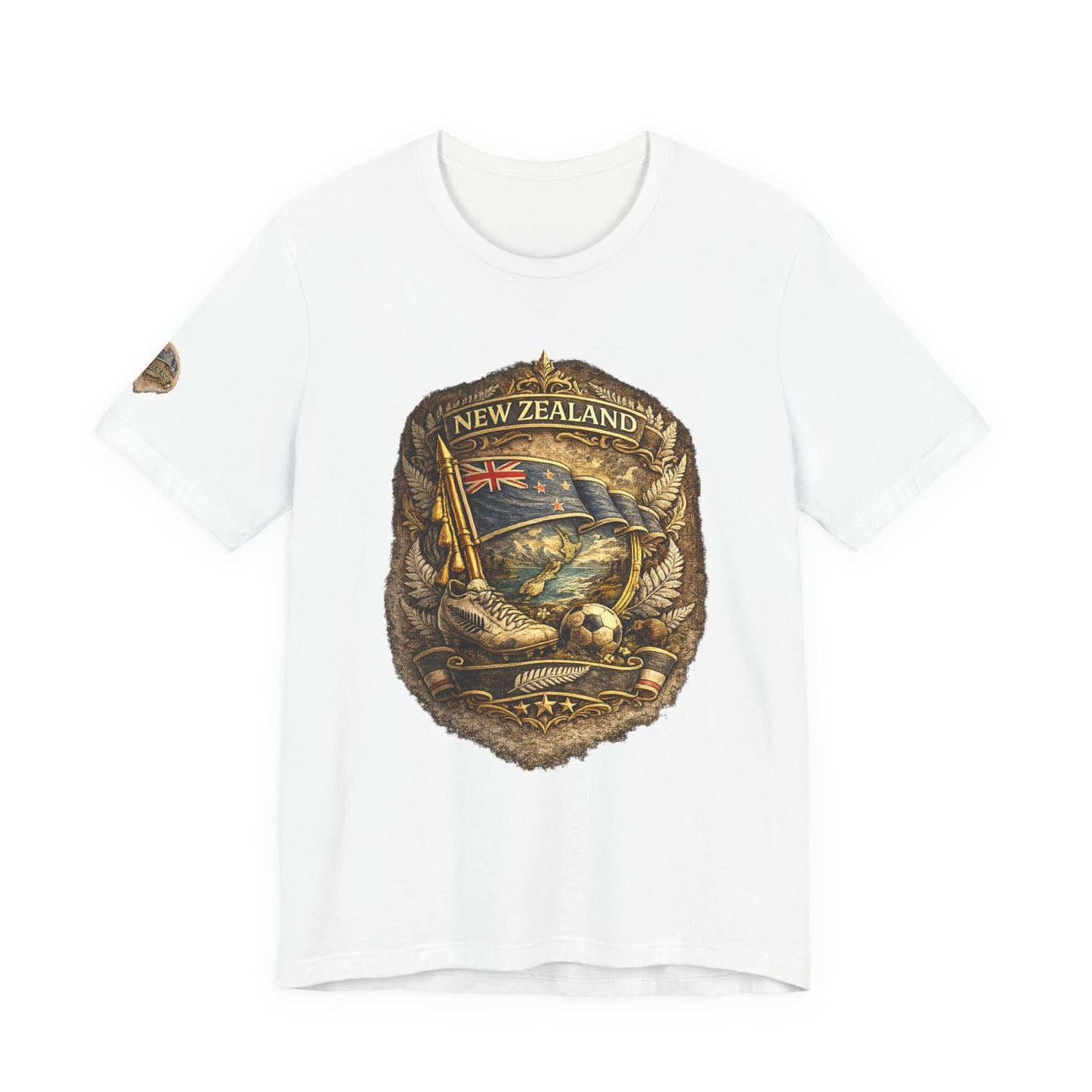 New Zealand 2026 World Cup Heritage Tee | Premium Football Fan Shirt