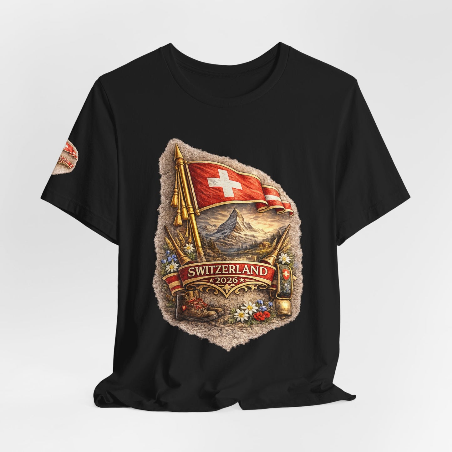 Switzerland 2026 World Cup Heritage Tee | Premium Football Fan Shirt