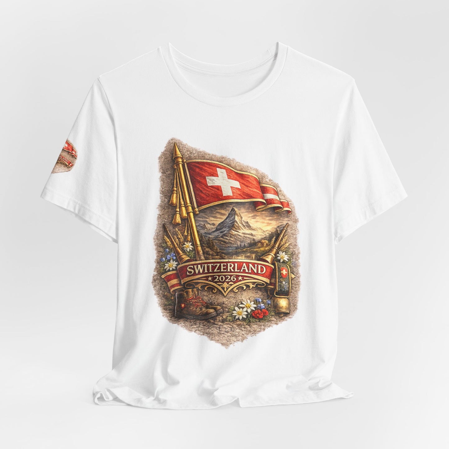Switzerland 2026 World Cup Heritage Tee | Premium Football Fan Shirt